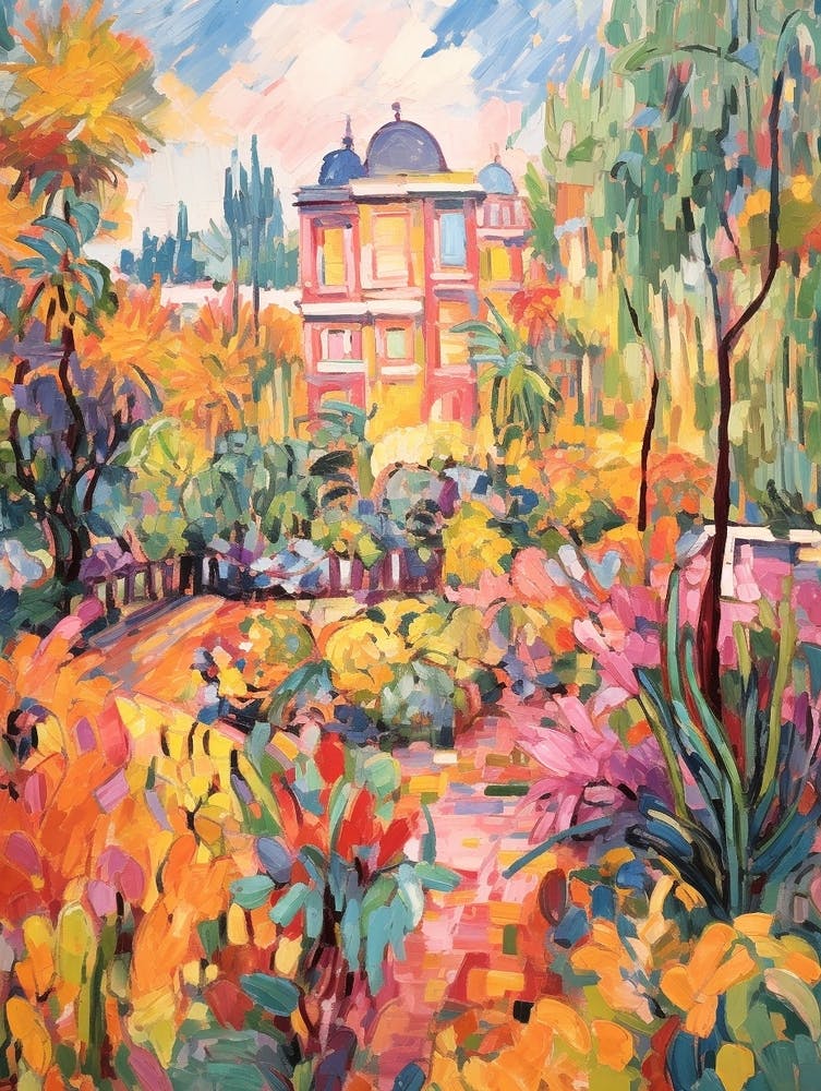 Peinture Jardins d'Automne Phipps Conservatory And Botanical Gardens 2