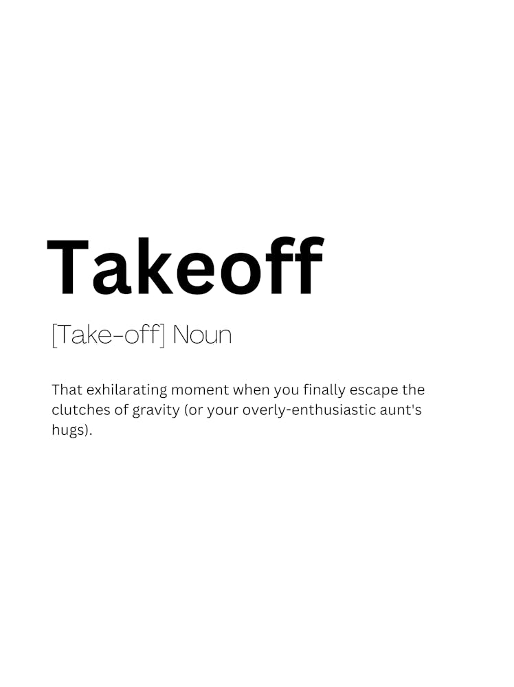 Takeoff Definition Meaning