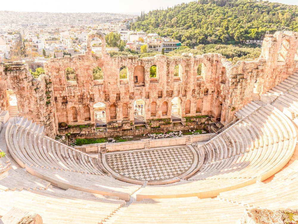 Odeon Of Herodes Atticus Of The Acropolis