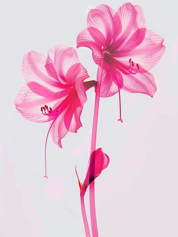 Hot Pink Amaryllis 4