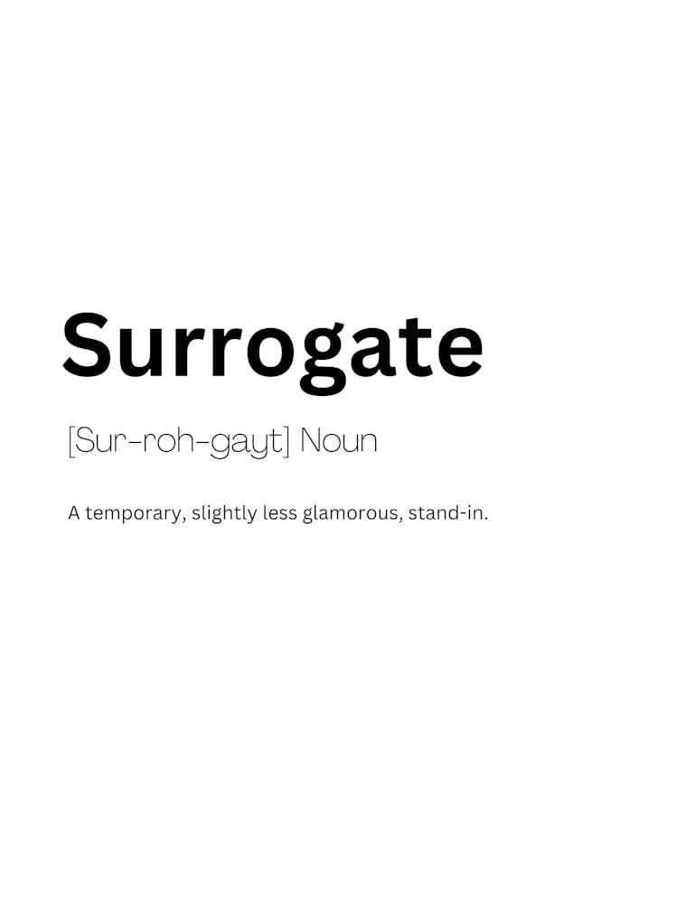 Surrogate Definition Meaning