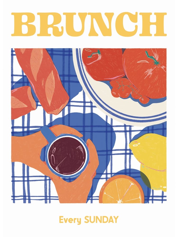 Brunch Kitchen Print