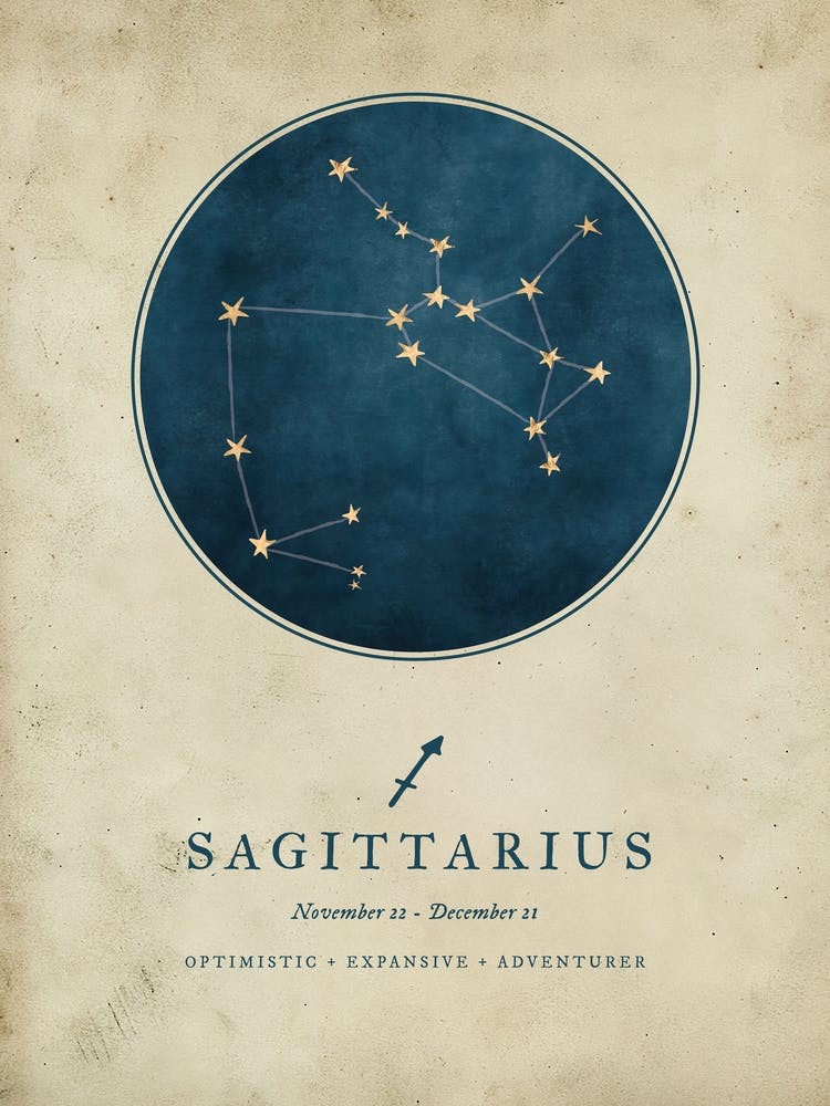 Astrology Constellation and Zodiac Sign of Sagittarius