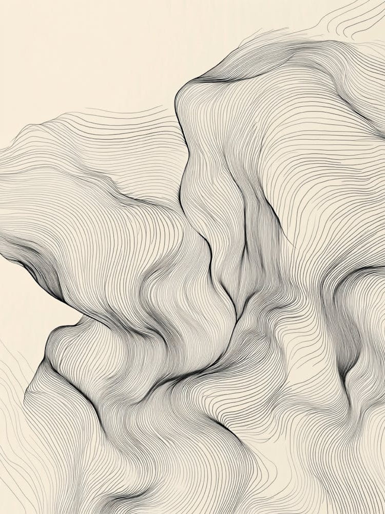 Abstract Wave Painting 1