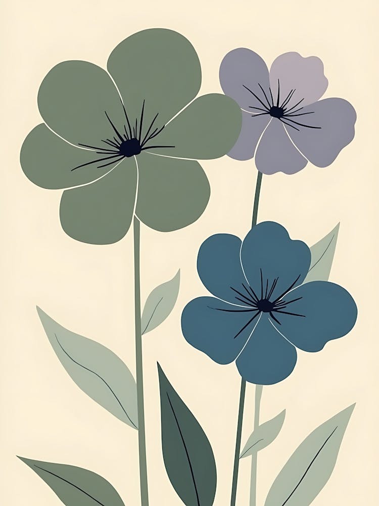 Three Flowers 22