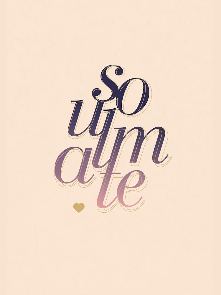Soulmate Typography