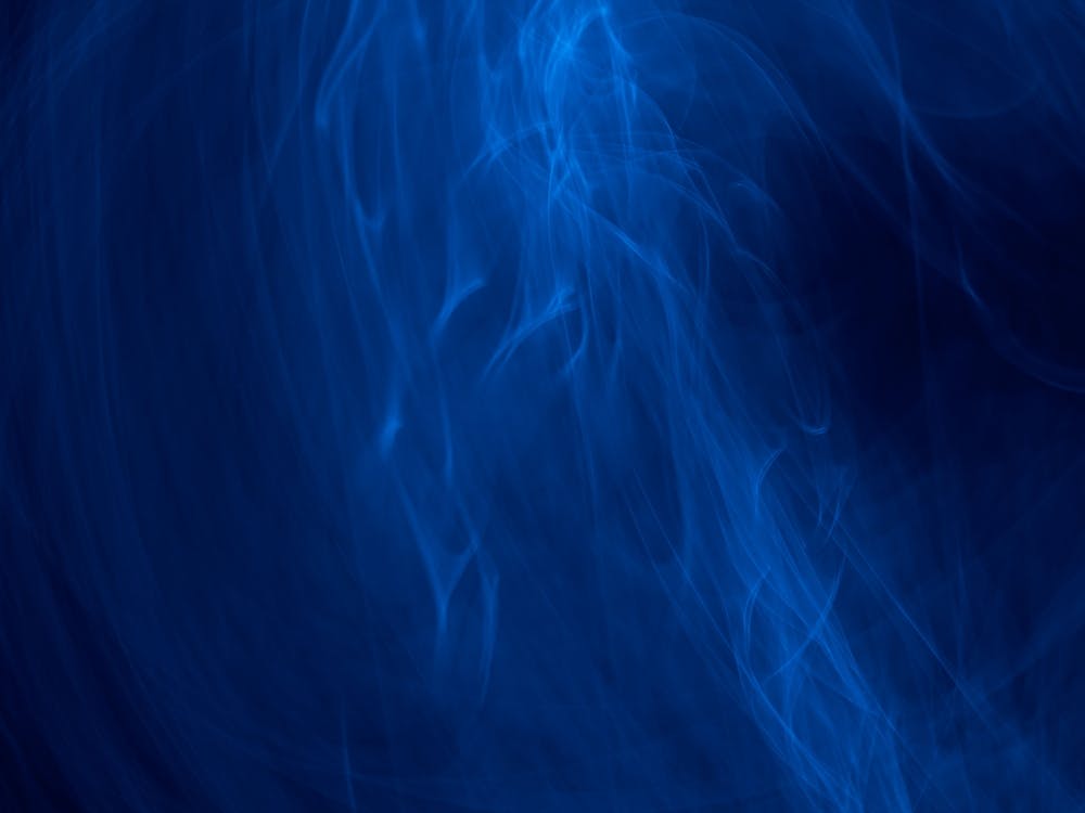 Glowing Abstract Curved Blue Lines 7