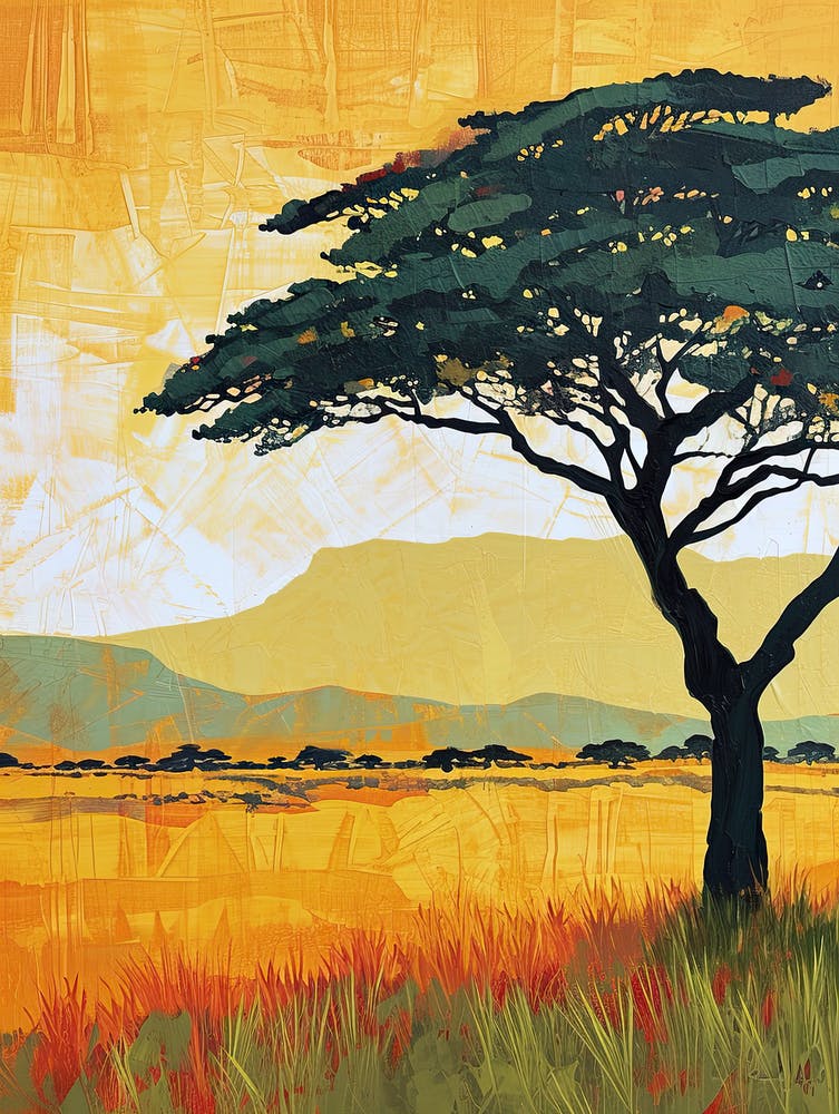 Celestial Echoes; Sahara Whispers