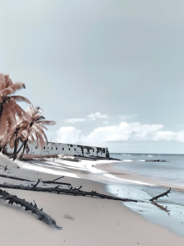 Beach At Dusk 1