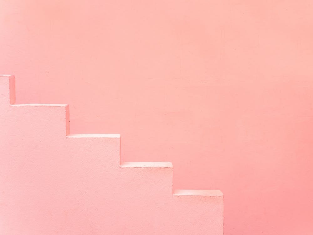 Pink Steps Of Muralla Roja Ii