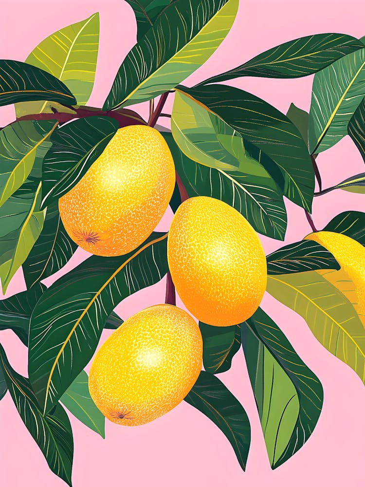 Yellow Pomegranate