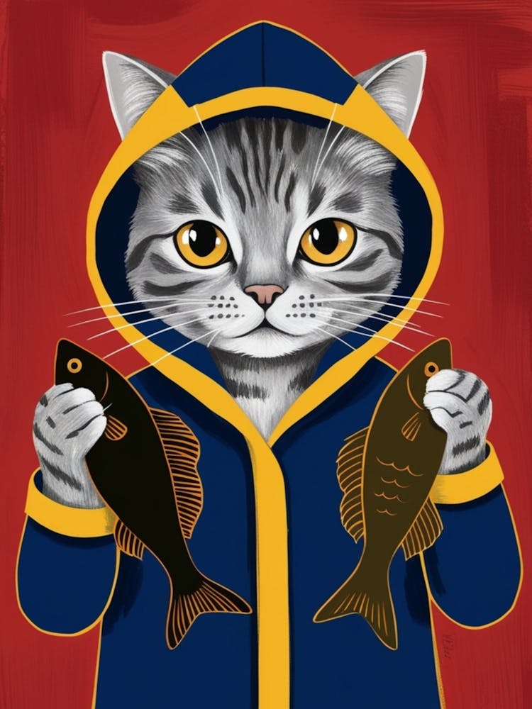 Cat In Hoodie 1