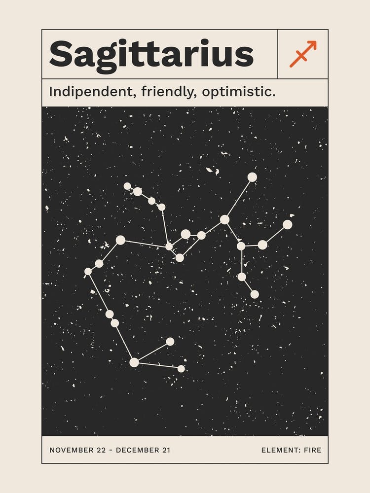 Sagittarius Zodiac Sign Constellation
