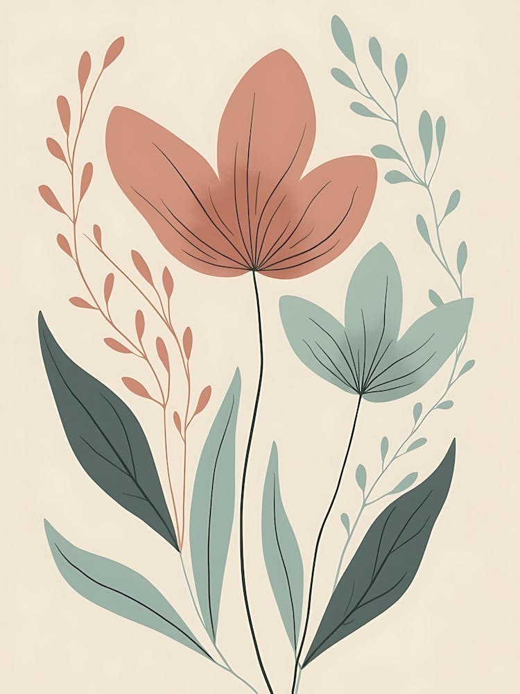 Delicate Blush Petals in Pastel Hues