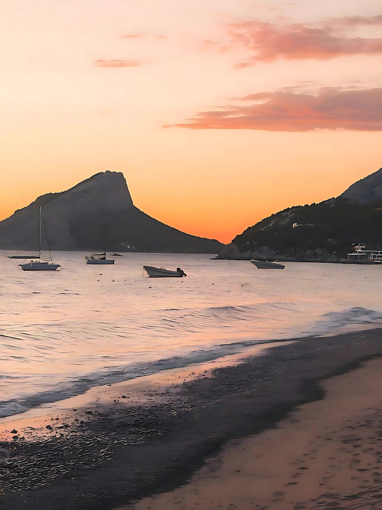 Sonnenuntergang am Strand 1