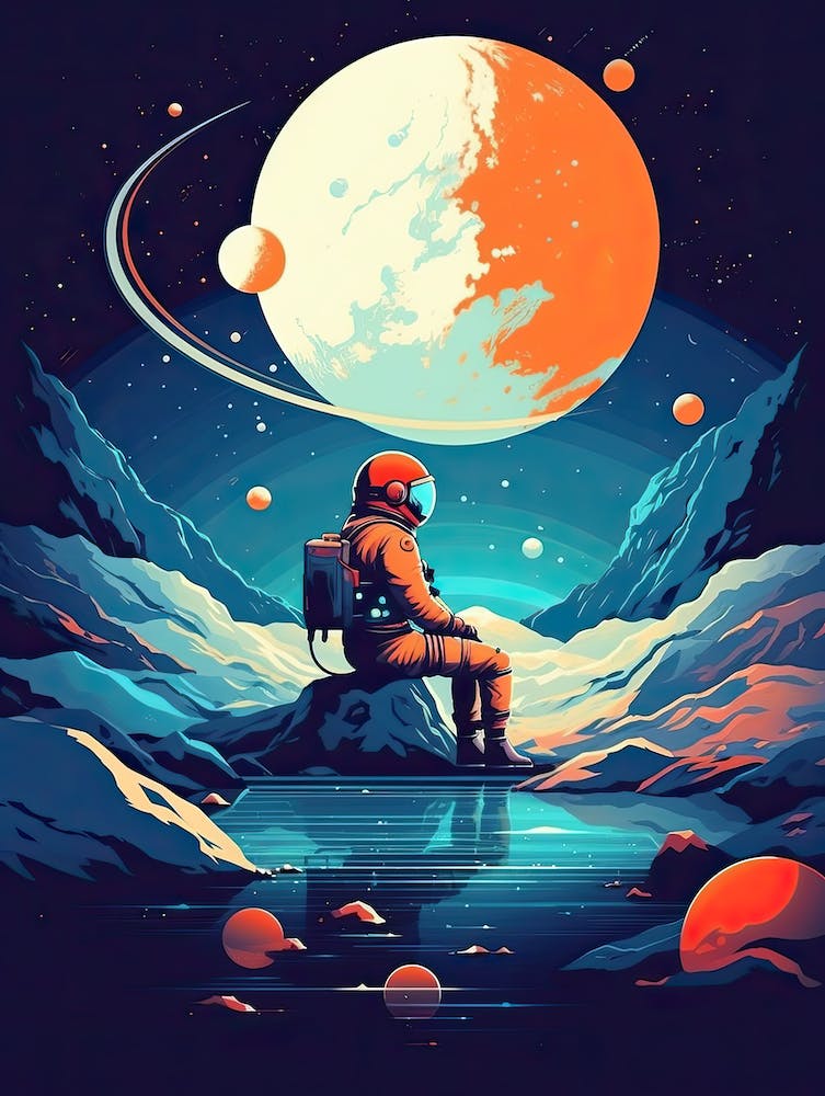 Celestial Odyssey: Embracing Space