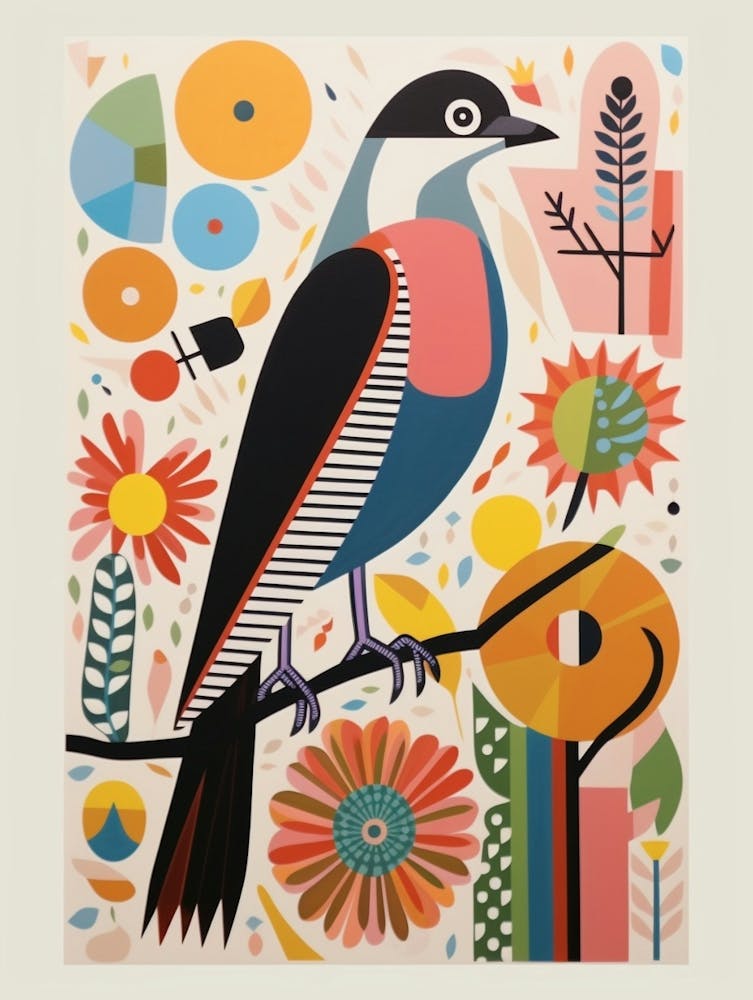 Colourful Scandi Bird Eurasian Sparrowhawk 3