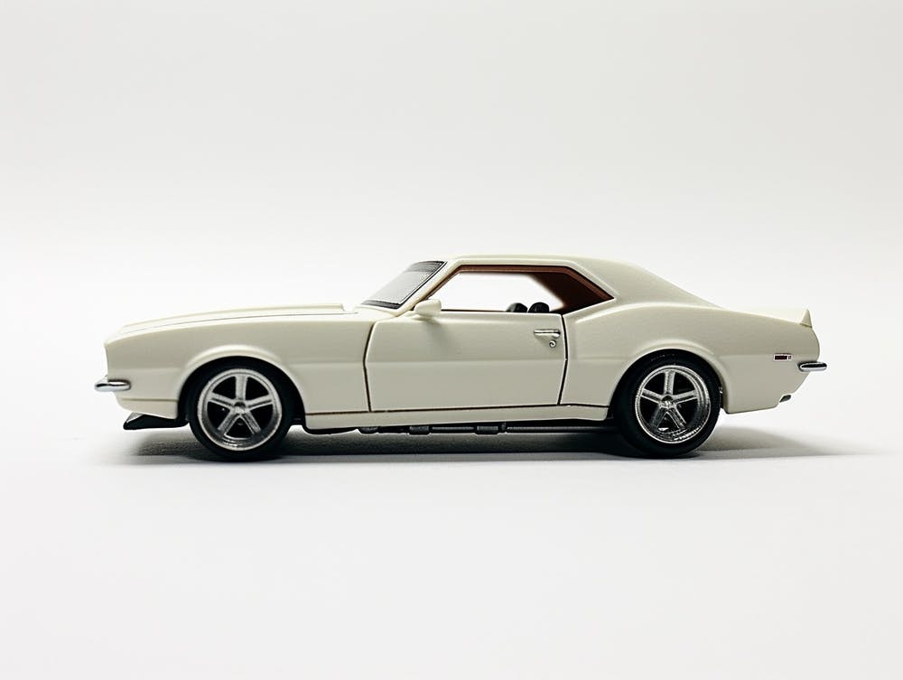 Toy Car 67 Camaro White