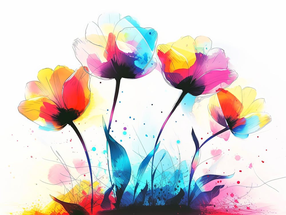 Colorful Tulips