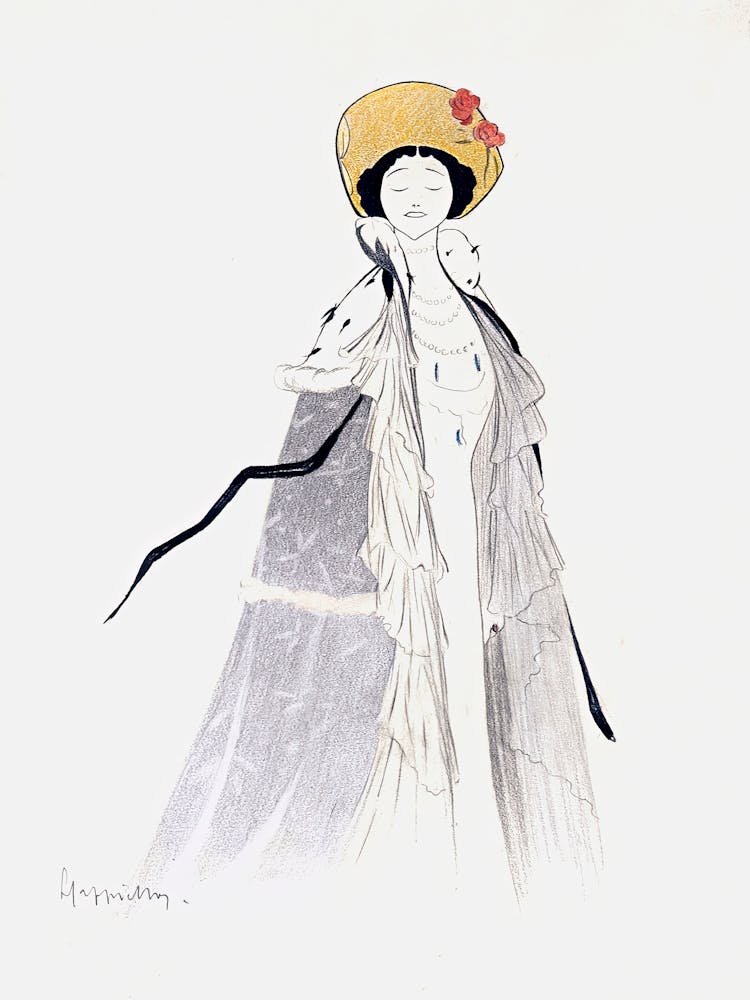 Lina Cavalieri, Leonetto Cappiello