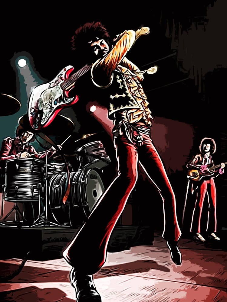 Jimi Hendrix guitarist