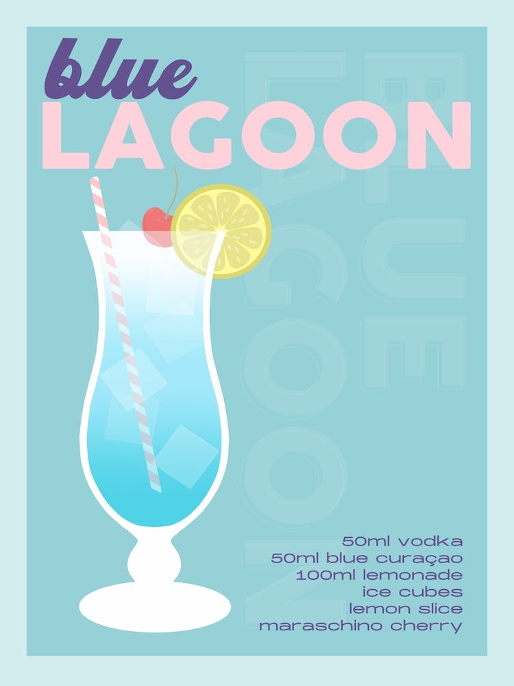 Blue Lagoon Cocktail