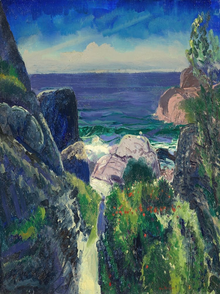 Klippen am Meer