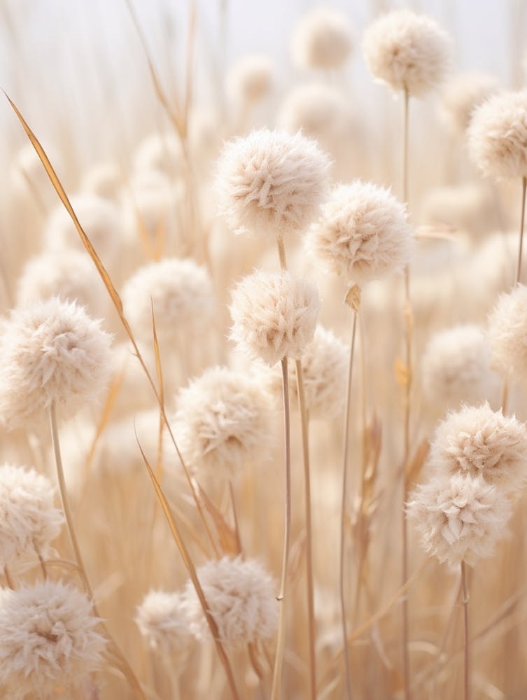 Boho Dried Flowers Globe Amaranth 4