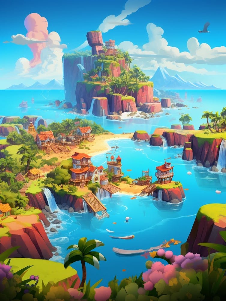 Islands Cartoon 2