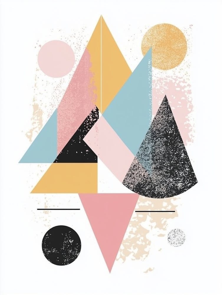 Abstract Triangles 6