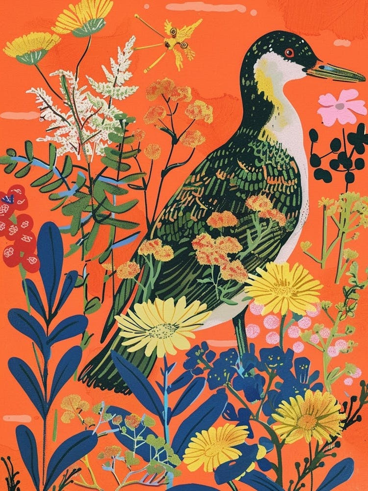 Spring Birds Grebe 1