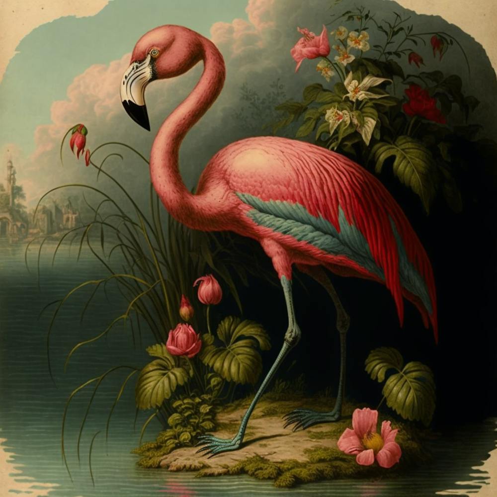 Flamingo Naturvogel Rosa Flamingo Schön