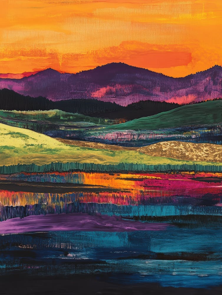Sunset In The Mountains 5