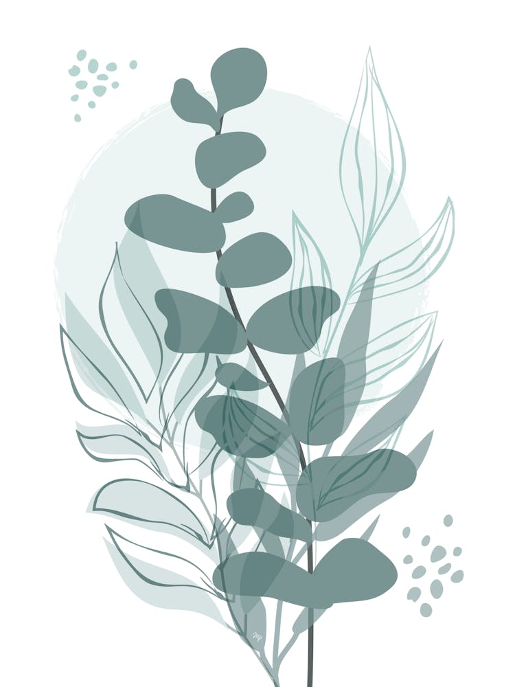 Green Eucalyptus Two