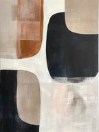 Muted Tones Abstract Geometry