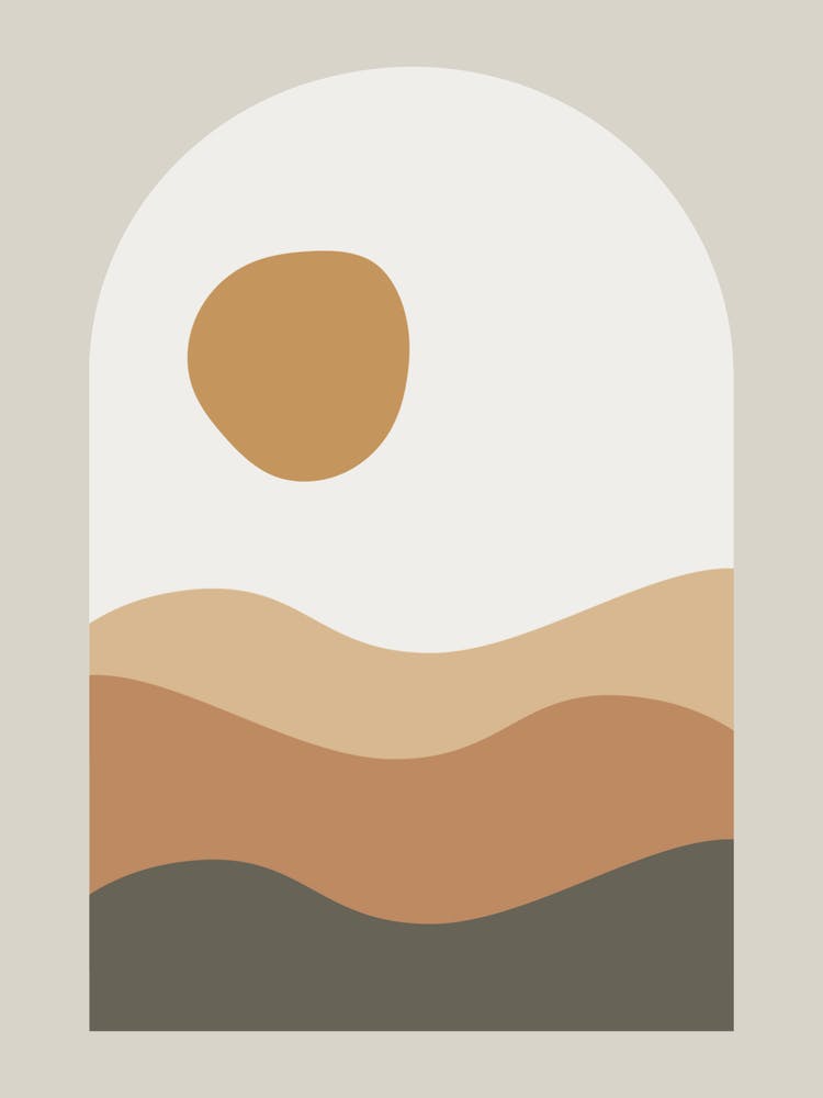 Sunrise In The Desert