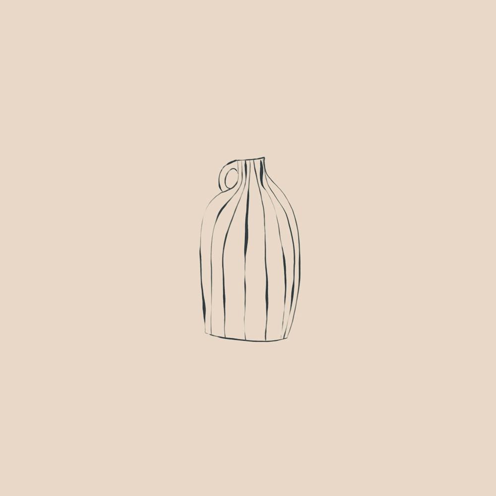 Striped Vase