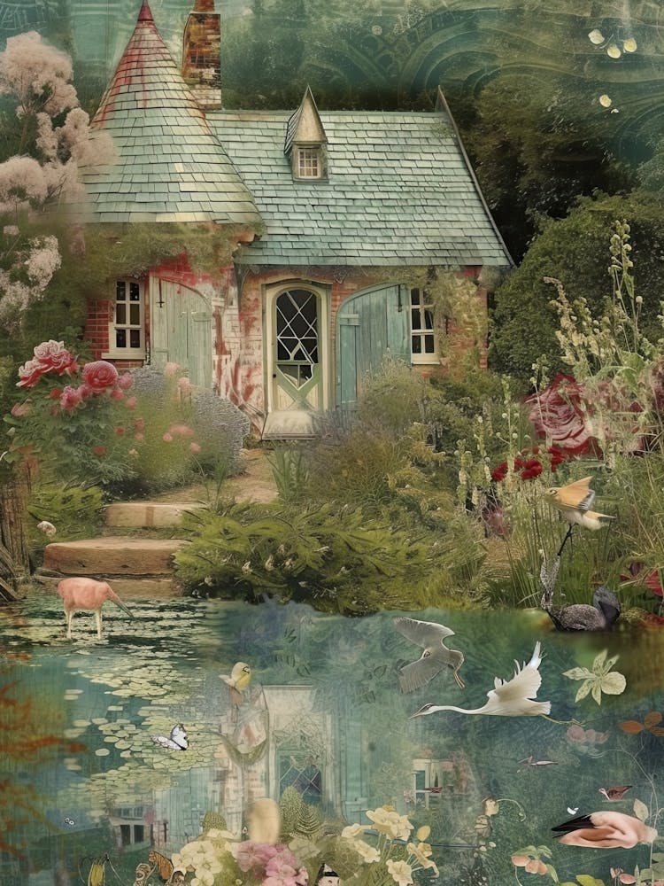 Fairytale Scrapbook Collage 5