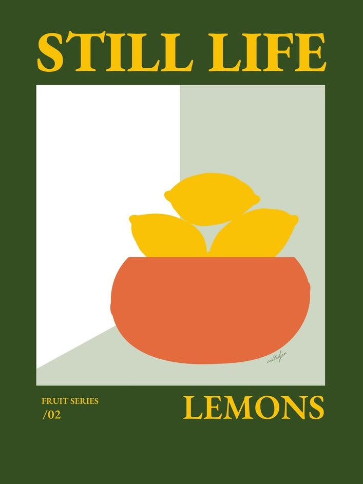 Still Life With Lemons