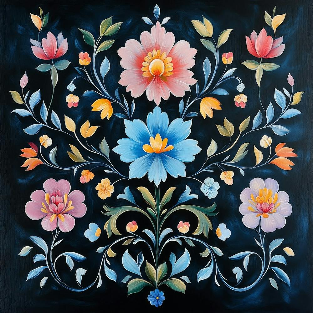 Floral Painting Art 1