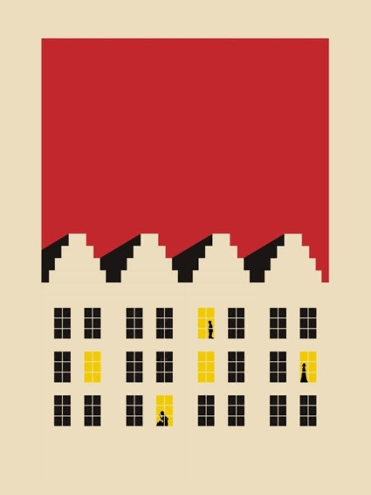 Bauhaus House With Windows