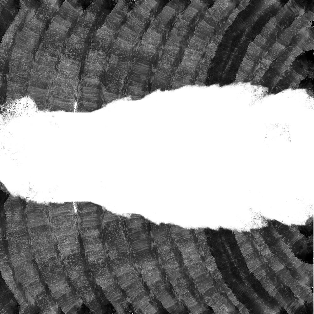 Grunge Style Black And White Painting 