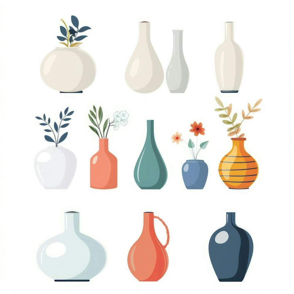 Vases And Flowers 1