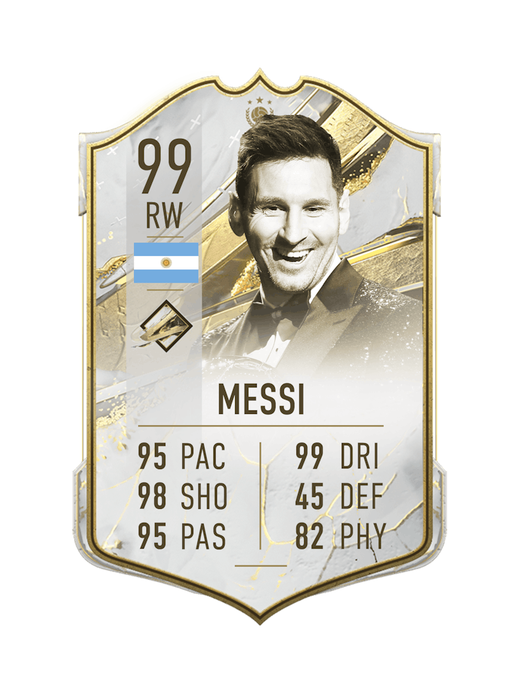 Lionel Messi fut card