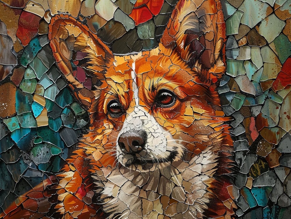 Welsh Corgi Fine Art Portrait 2