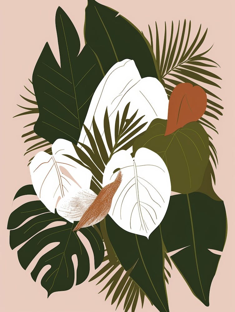 Tropical Leaves 154