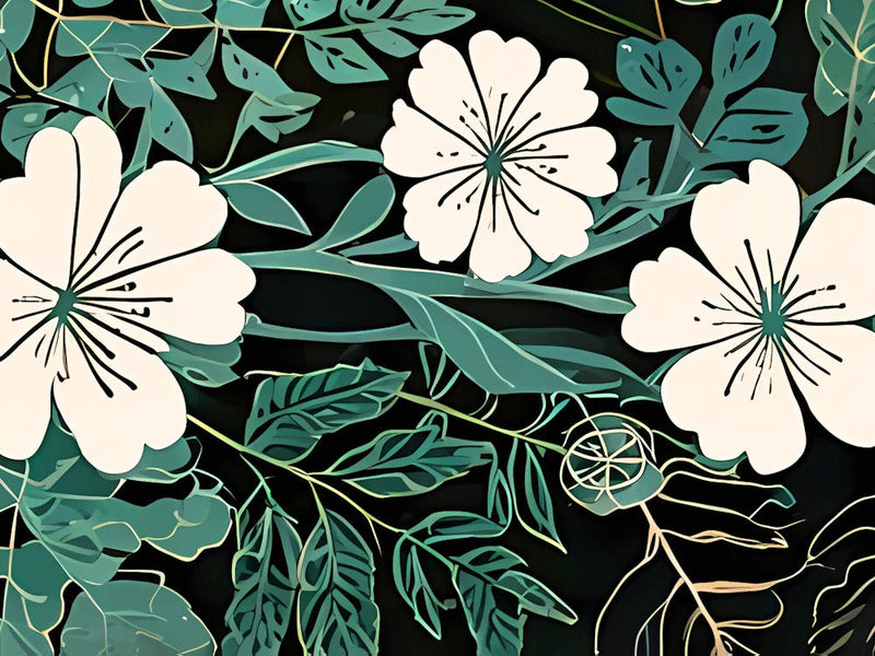 Flowers And Leaves 1
