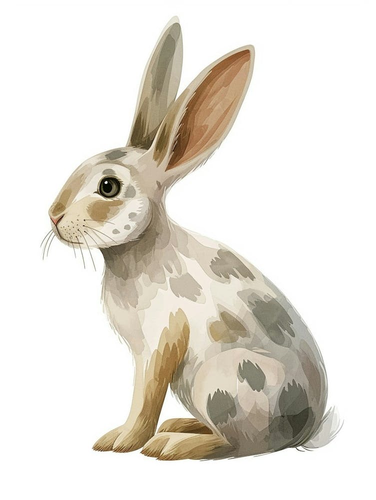 Rhinelander Rabbit Kids Illustration 1