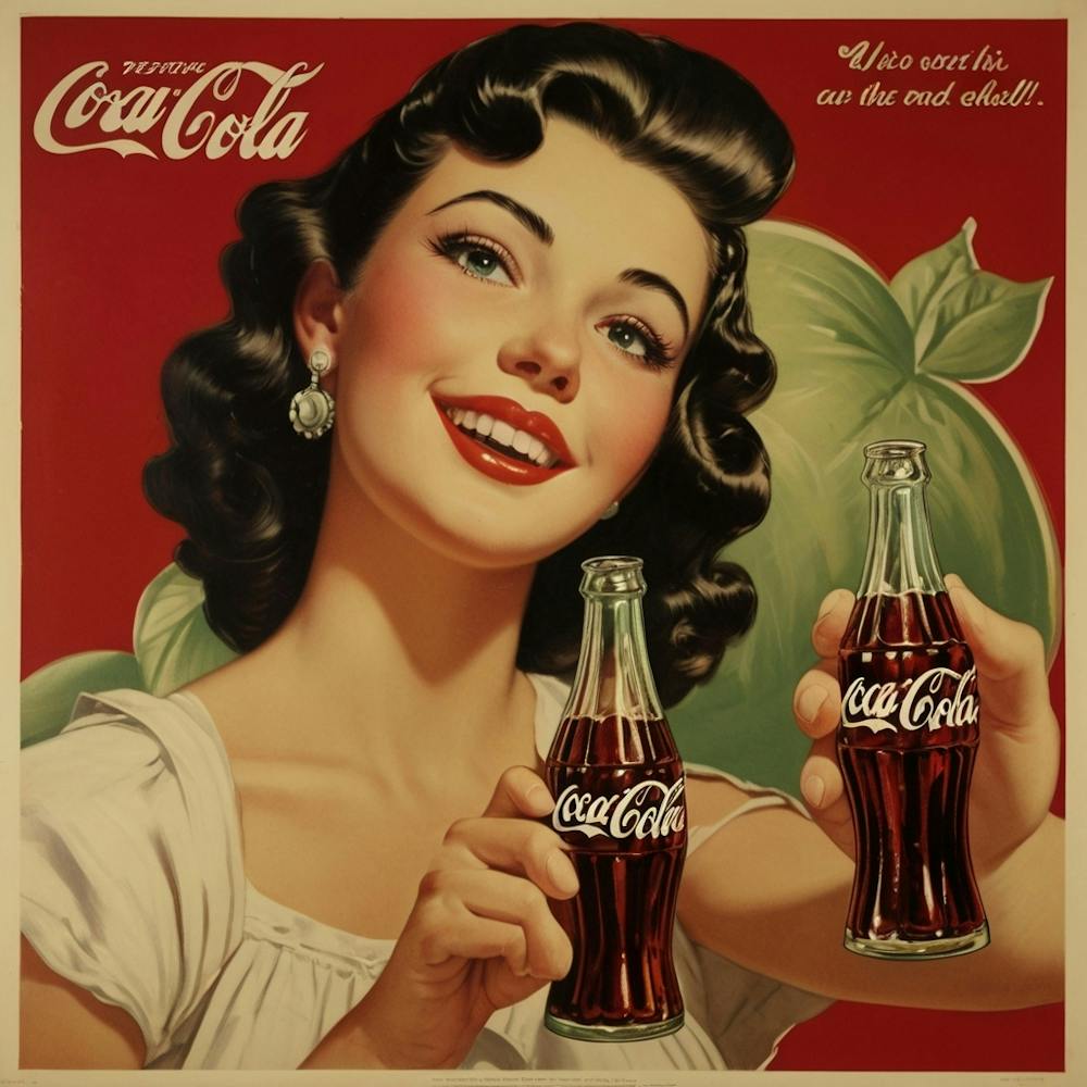 Default Default Vintage And Retro Coca Cola Advertising Aestet 2 (2)