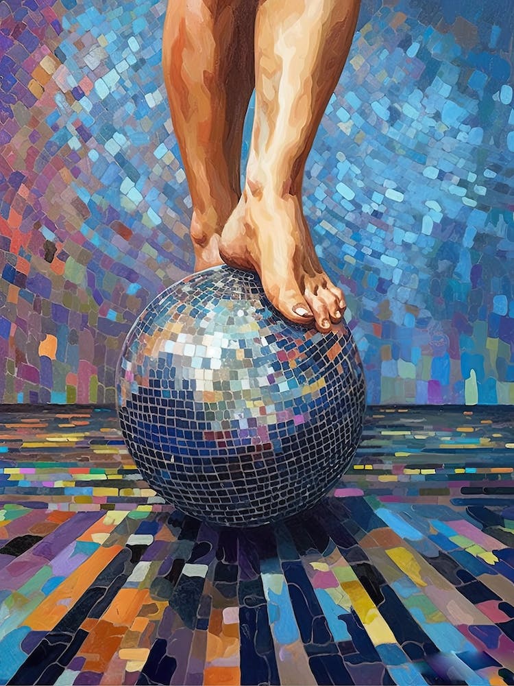 Bare Feet Disco Ball 0